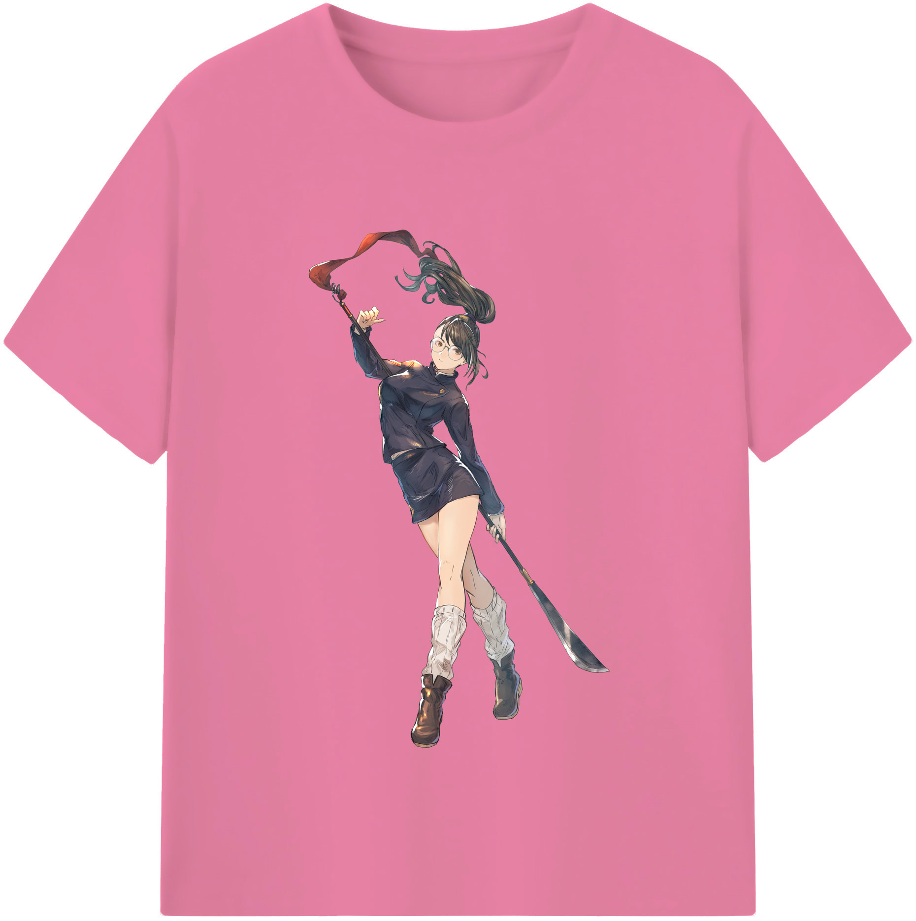 （画像用） 呪術廻戦 Jujutsu Kaisen 綿100％半袖Tシャツ（フロントプリント）